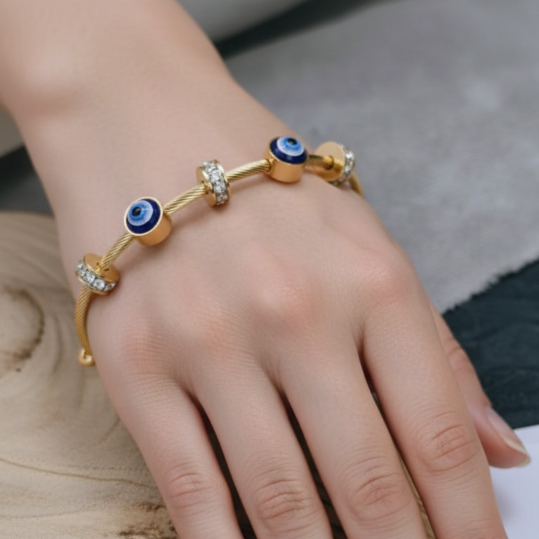 EVIL EYE BANGLE