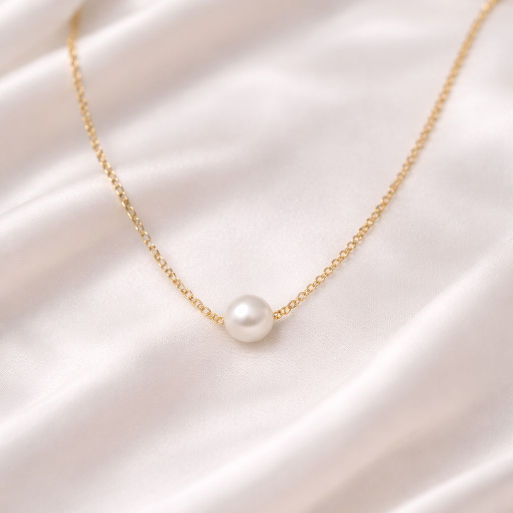 Anti-Tarnish Pearl Necklace